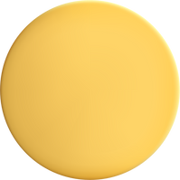 Gold Round Sticker Cutout